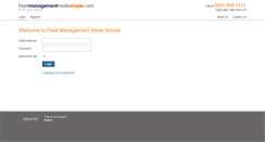 Desktop Screenshot of fleetmanagementmadesimple.com